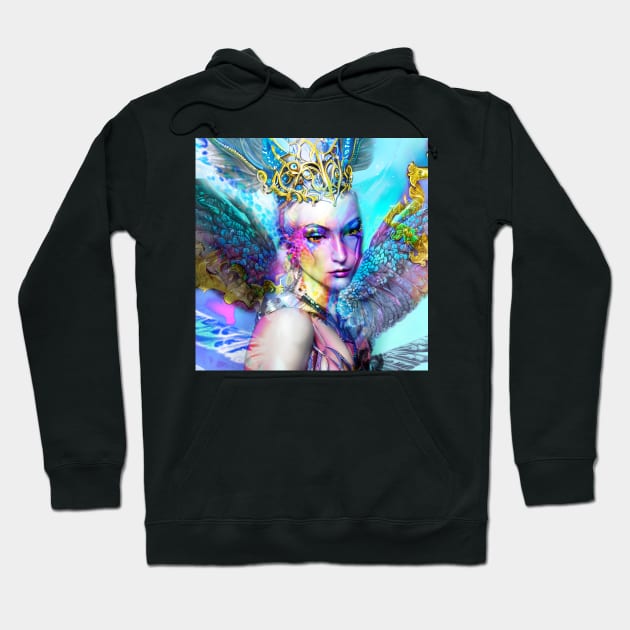 Hummmingbird Queen of the Tribe Hoodie by REVOLTIX